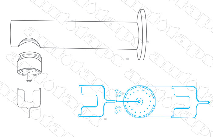 timed flow aerator